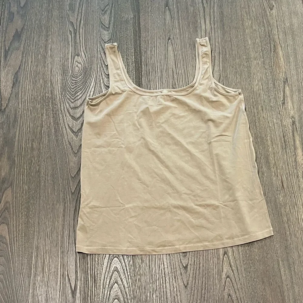 NWT Skims New Vintage Scoop Neck Tank Desert Size 4X - Picture 1 of 4